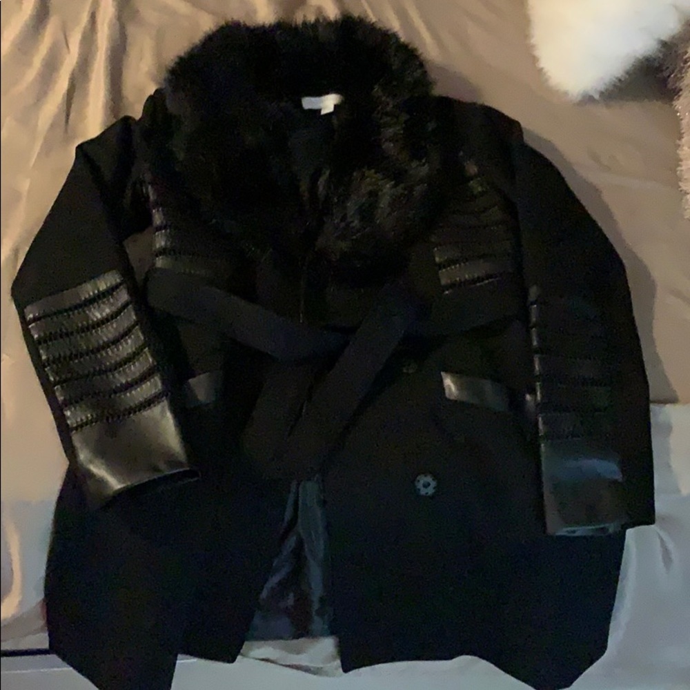 New York and Company black coat